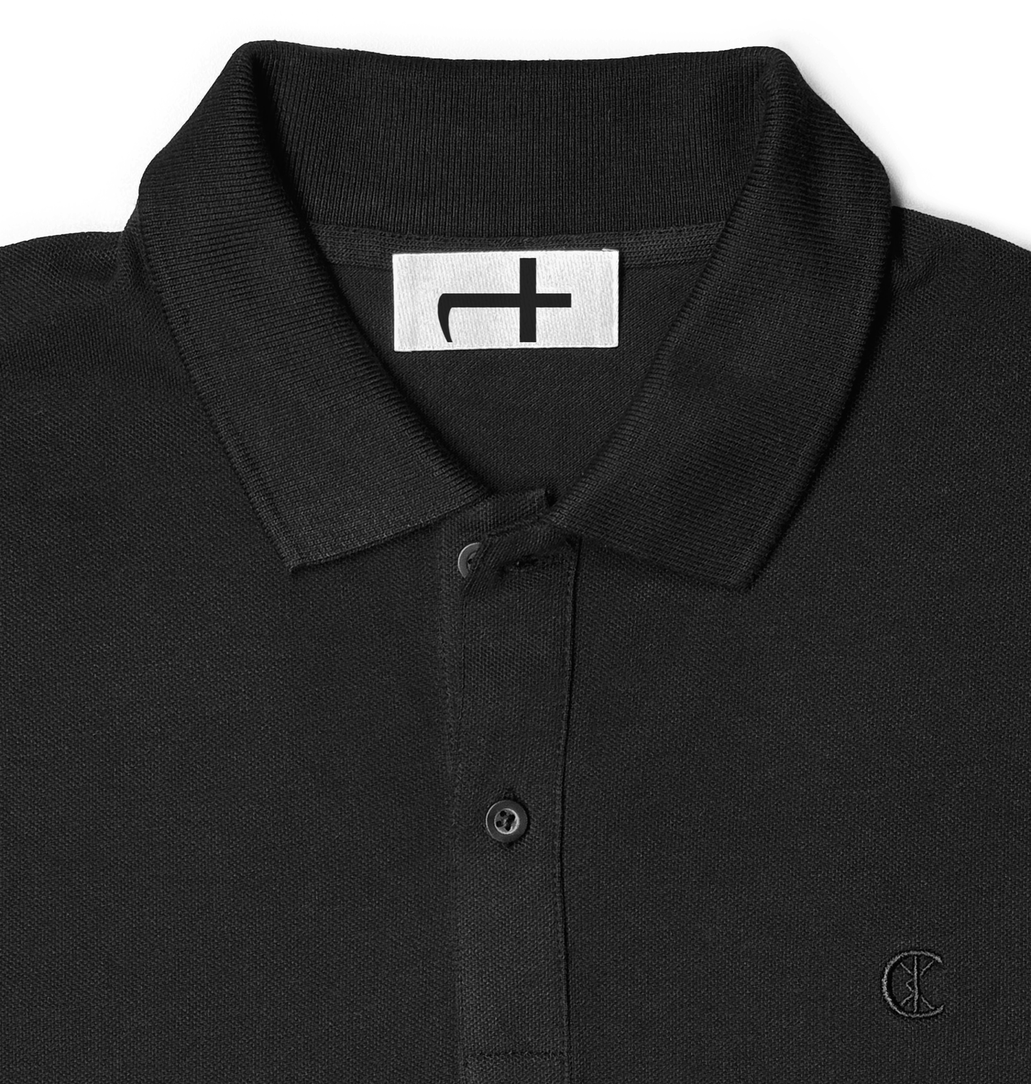 Max Polo Monogram Black