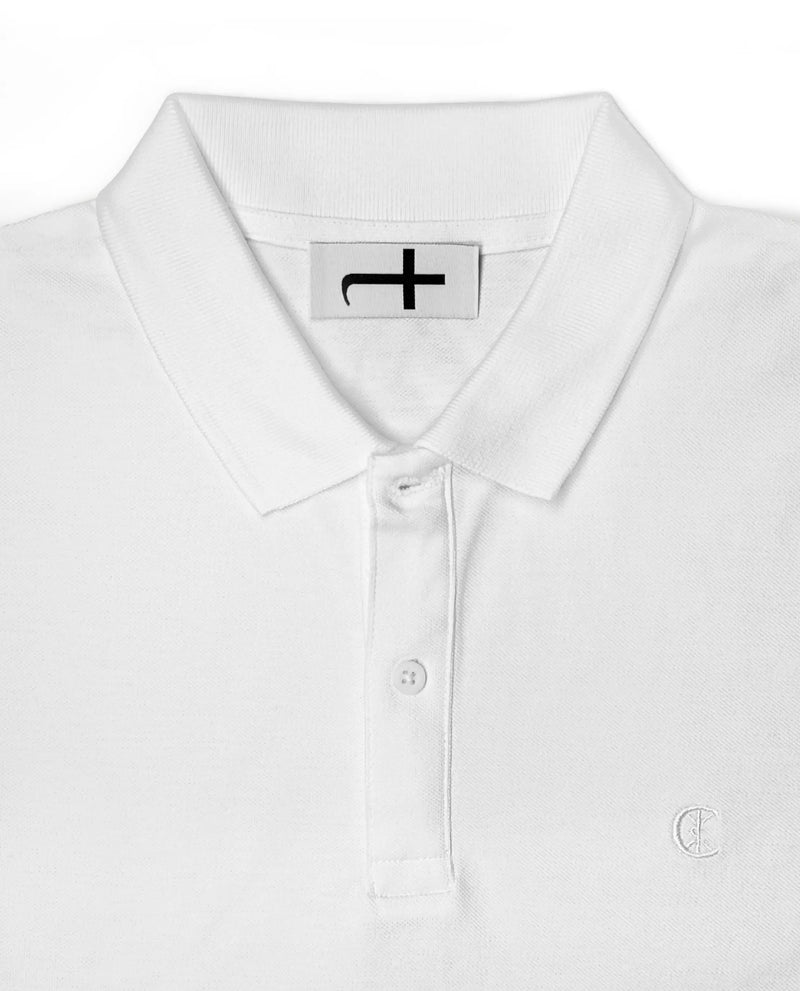 Monogram Polo White