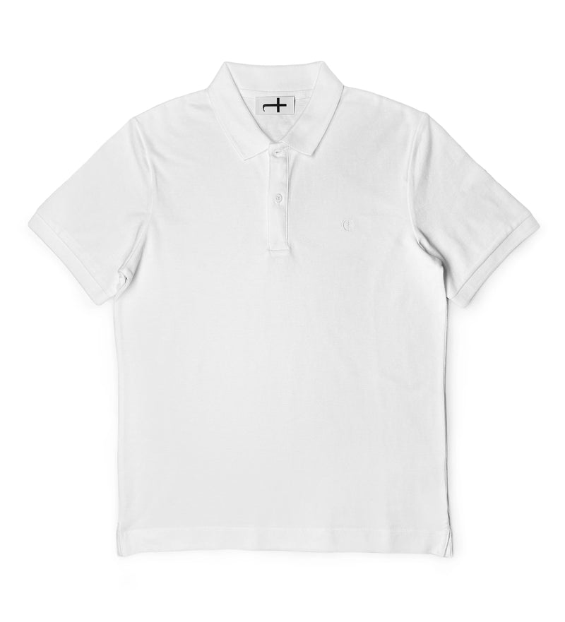 Monogram Polo White